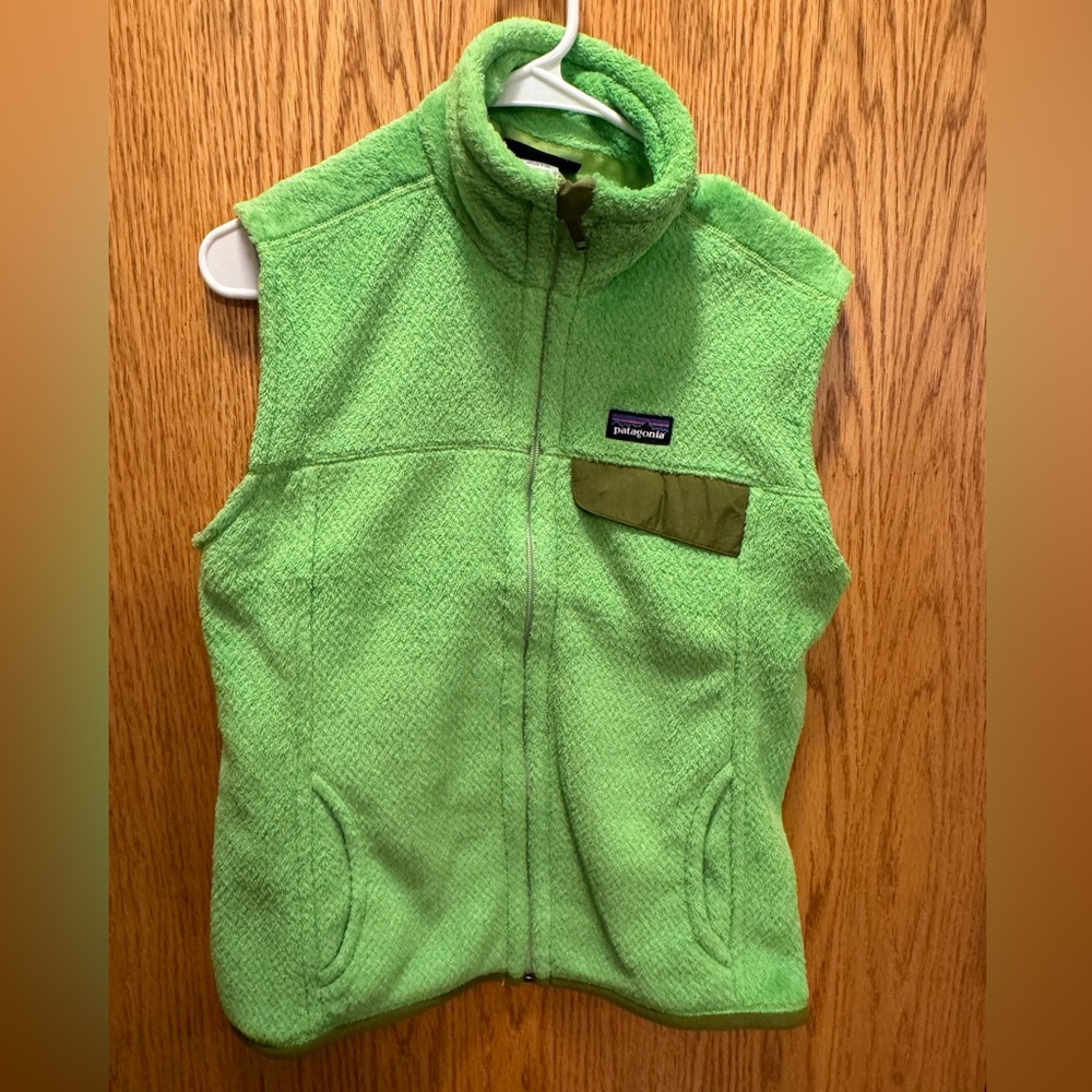 Women’s Patagonia Green Fleece Vest